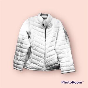 FADED GLORY Zip Front Puffer Quilted Jacket Coat Outerwear Packable​​​​​​